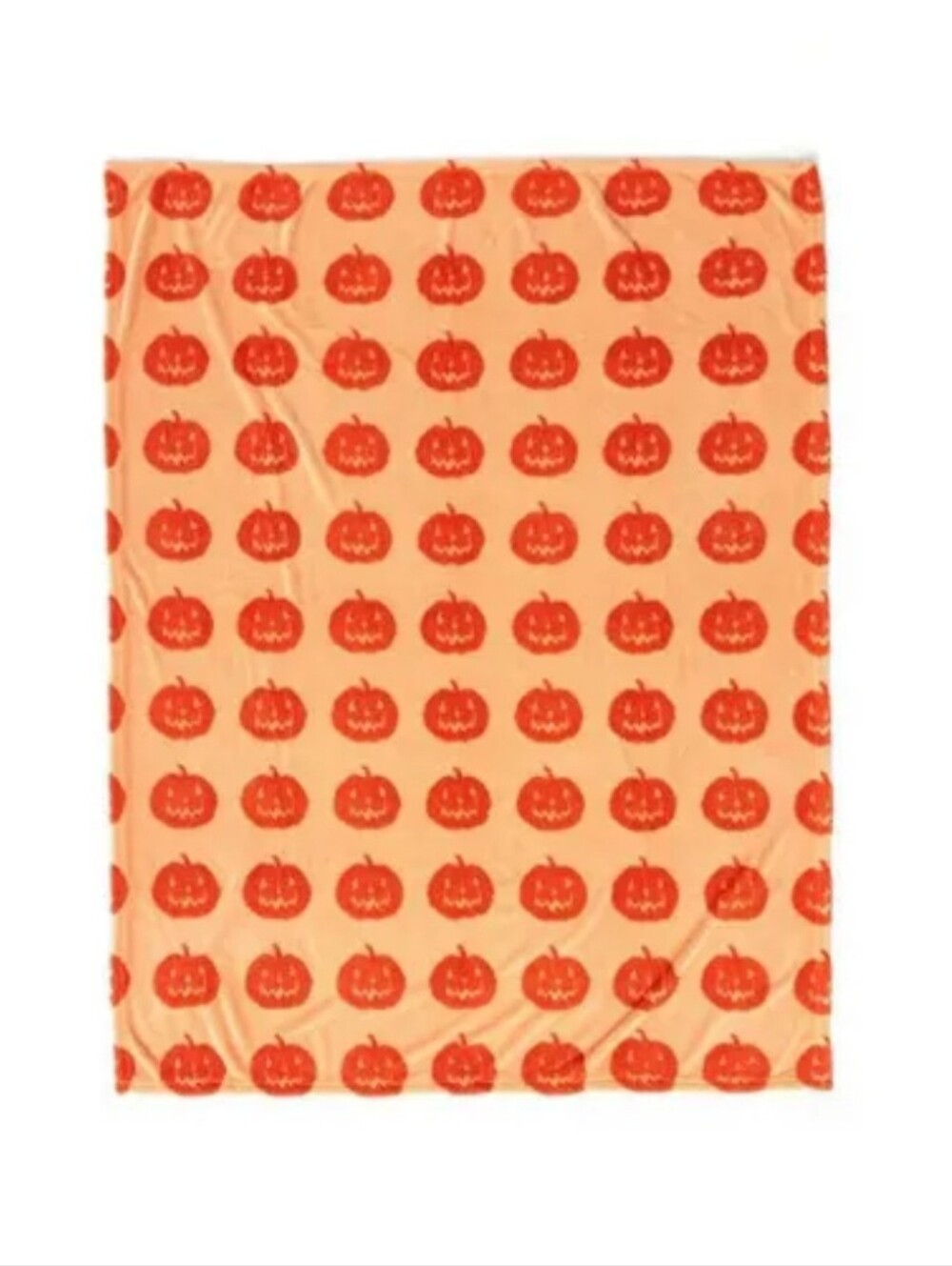 Bullseye's Playground Halloween Plush Throw Pumpkins 50" × 60"